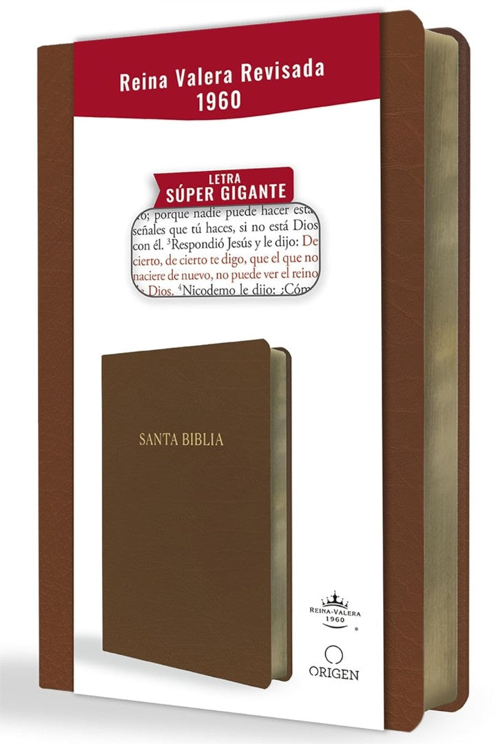 Biblia Reina Valera Revisada 1960 Letra Súper Gigante – Re-vived