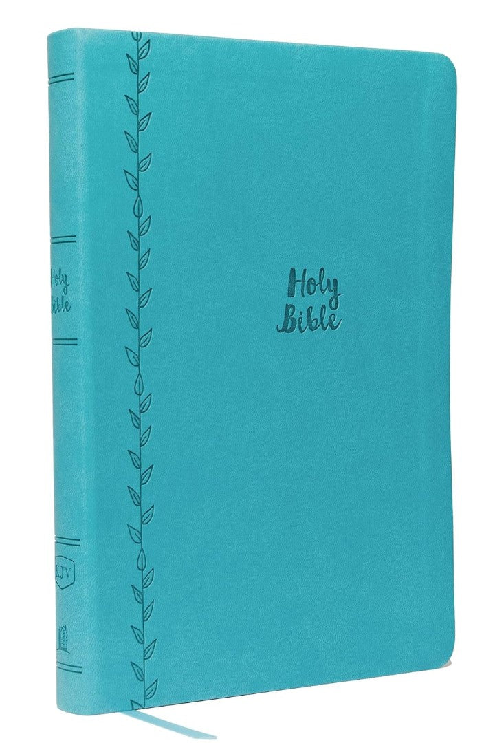 KJV Holy Bible: Value Compact Thinline, Teal Leathersoft