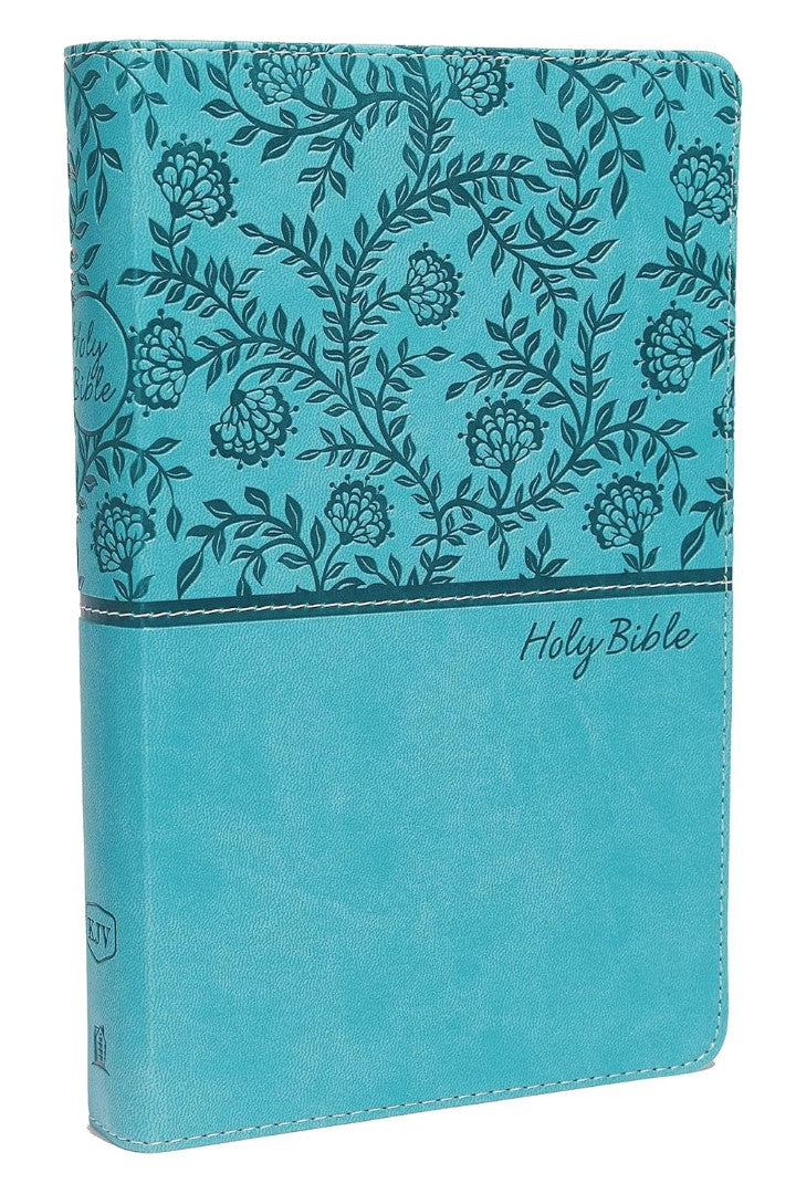 KJV Holy Bible: Deluxe Gift, Teal Leathersoft, Red Letter