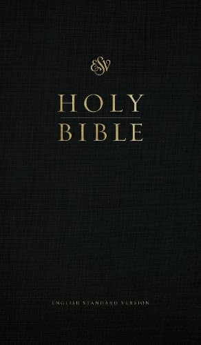 ESV Church Bible, Red Letter, Black