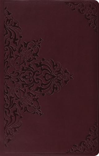 ESV Value Thinline Bible, Chestnut, Filigree Design