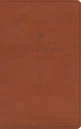 ESV Value Thinline Bible, English Saddle