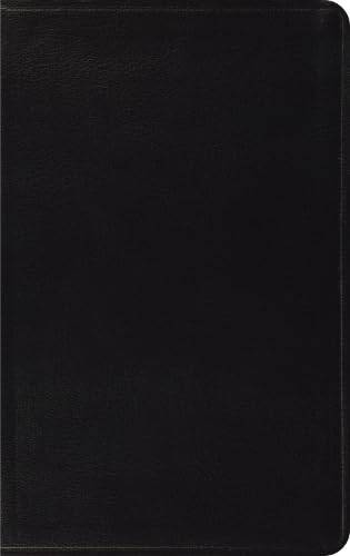 ESV Thinline Bible, Red Letter, Bonded Leather, Black