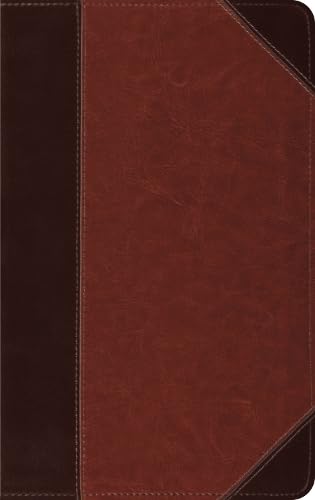 ESV Thinline Bible, Red Letter, Brown/Cordovan