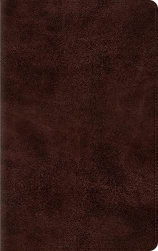 ESV Thinline Bible, Red Letter, Espresso