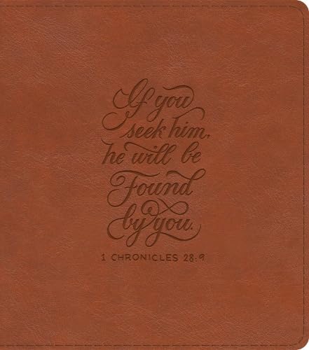 ESV Journaling Study Bible, English Saddle