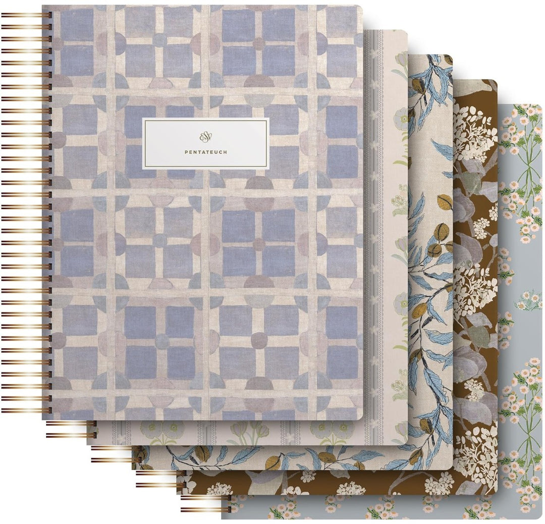 ESV Spiral-Bound Journaling Bible, Five-Volume Set