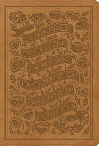 ESV Women's Study Bible, Nubuck Caramel