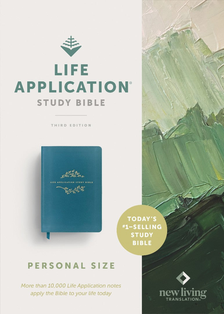 NLT Life Application Study Bible, Third Edition, Teal
