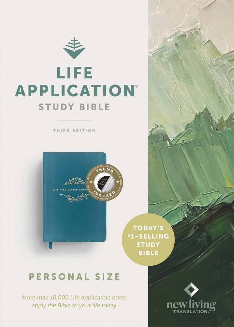 NLT Life Application Study Bible, Third Edition, Teal