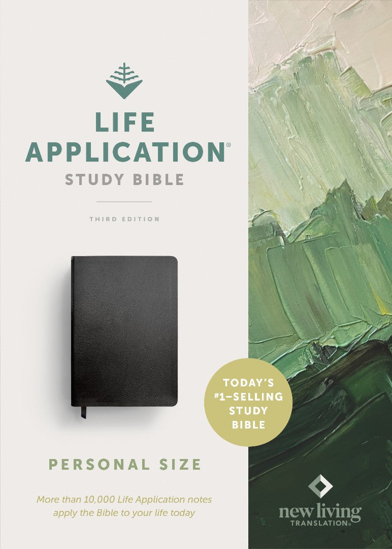 NLT Life Application Study Bible, Third Edition, Black