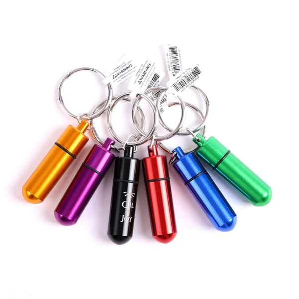 Keyring Oil of Joy Vial - 2 inch Small (Pack of 18)