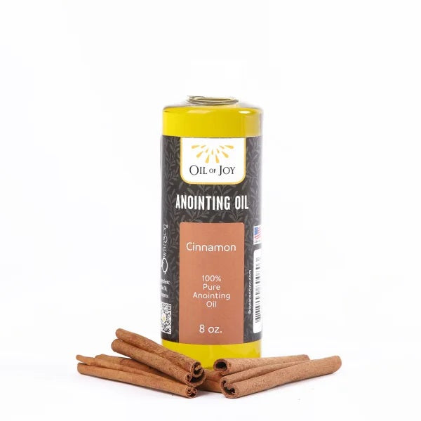 Anointing Oil Cinnamon 8 oz Bottle - Re-vived