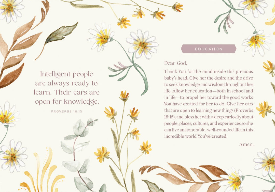 Prayers for My Baby Girl