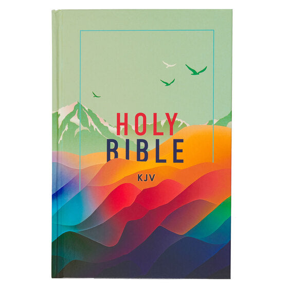 Colourful Hardcover Kids King James Version Bible