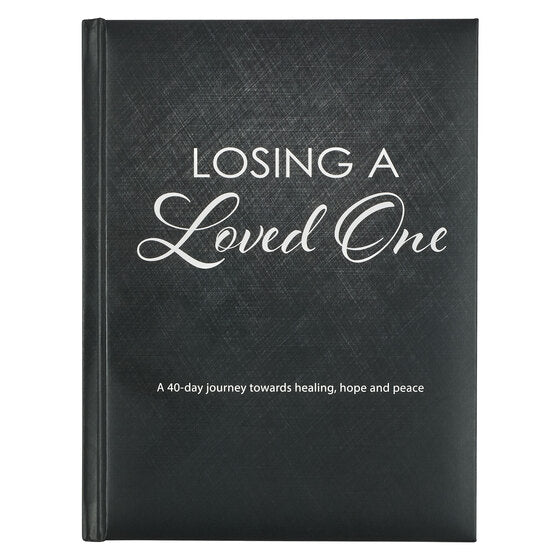 Losing A Loved One Black Hardcover Devotional