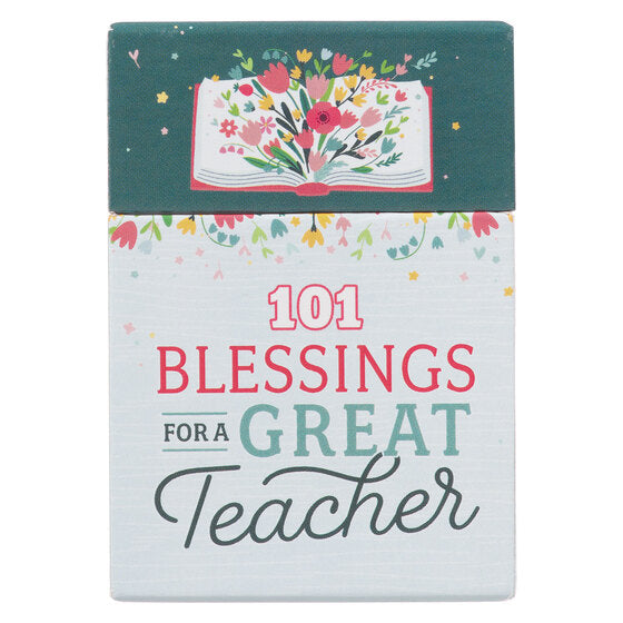 101 Blessings For A Great Teacher Box Of Blessings