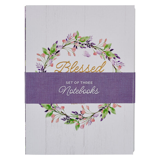Blessed Is The One Large Notebook Set - Jeremiah 17:7