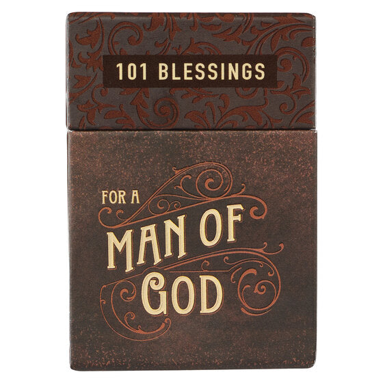 101 Blessings For A Man Of God Box Of Blessings