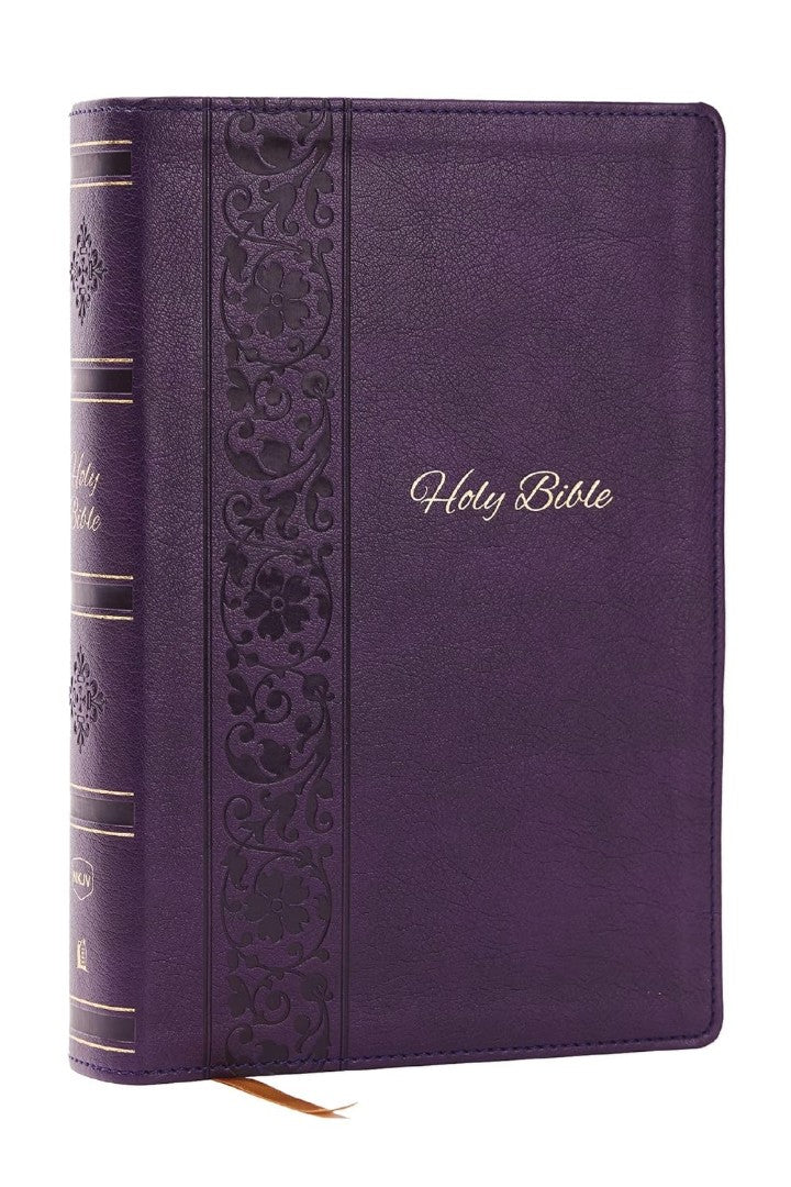 NKJV Bible: Personal Size Giant Print, Black Leathersoft