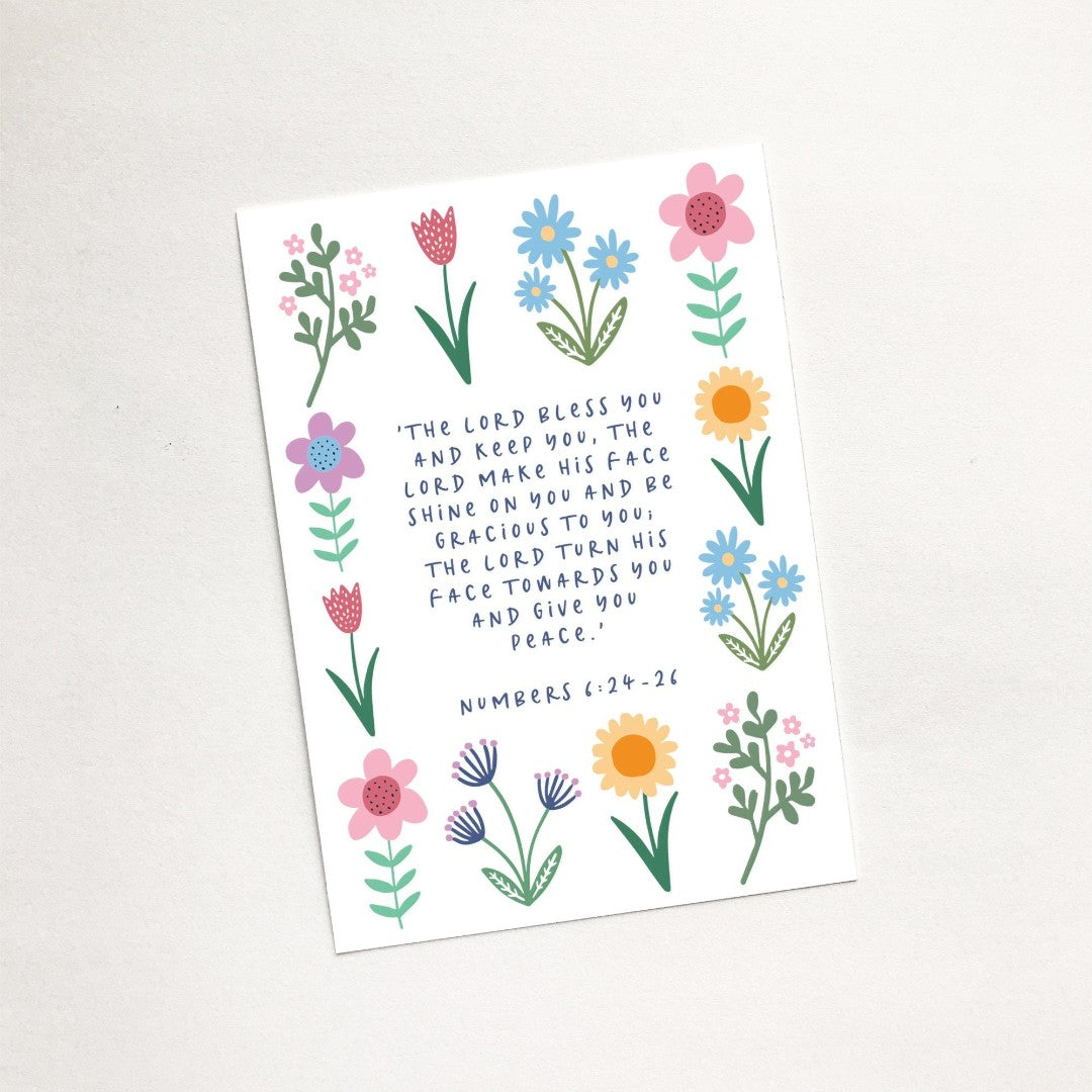 The Lord Bless You (Spring) A7 Magnet