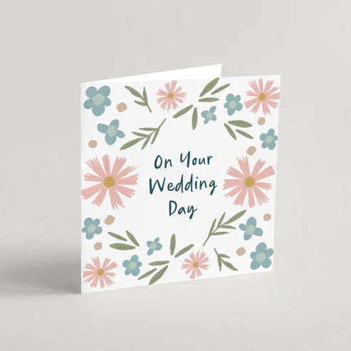 On Your Wedding Day Greeting Card & Envelope