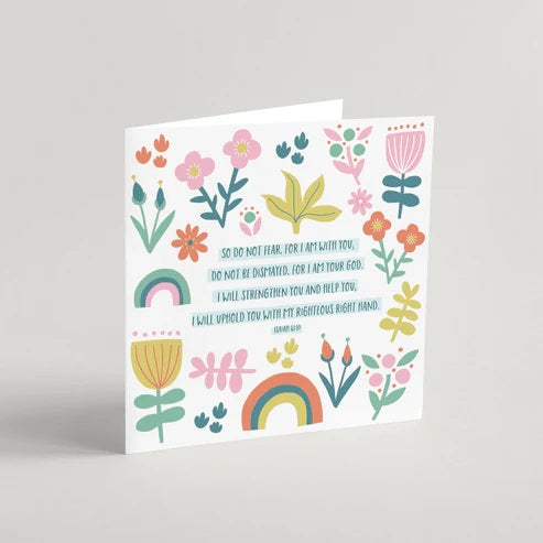 So Do Not Fear (Joy) Greeting Card & Envelope