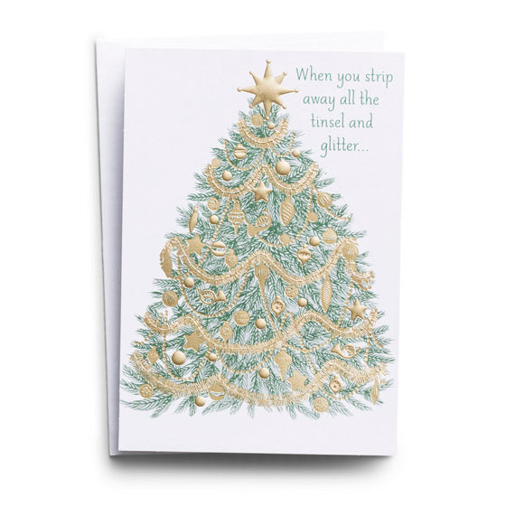 Tree to Cross Christmas Cards (Pack of 18)