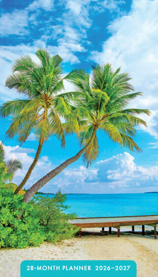 2026 28-Month Planner: Beaches