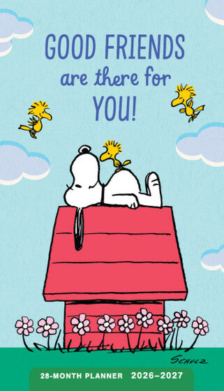 2026 28-Month Planner: Peanuts Good Friends Are There For
