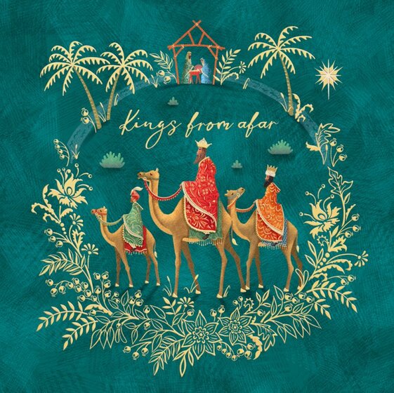 Kings From Afar - The Magi (Pack of 4)