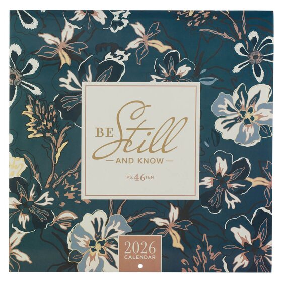 2026 Be Still And Know Calendar