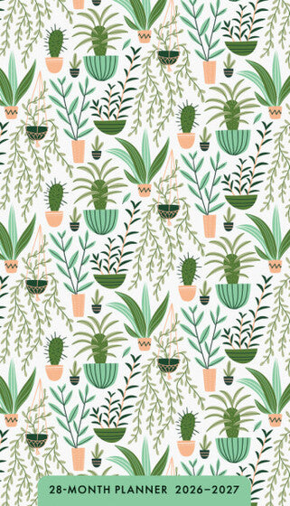 2026 28-Month Planner: Succulents
