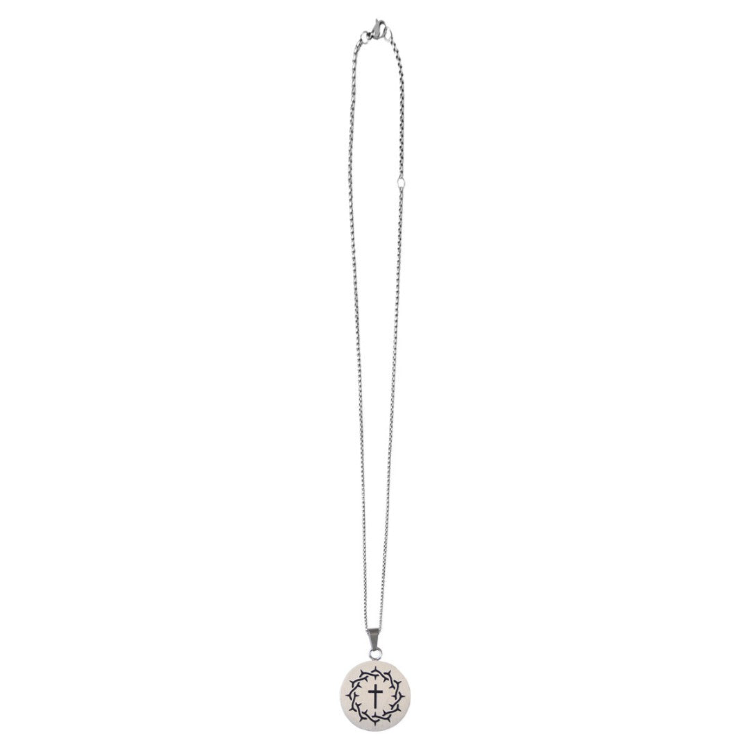 Crown Cross Necklace