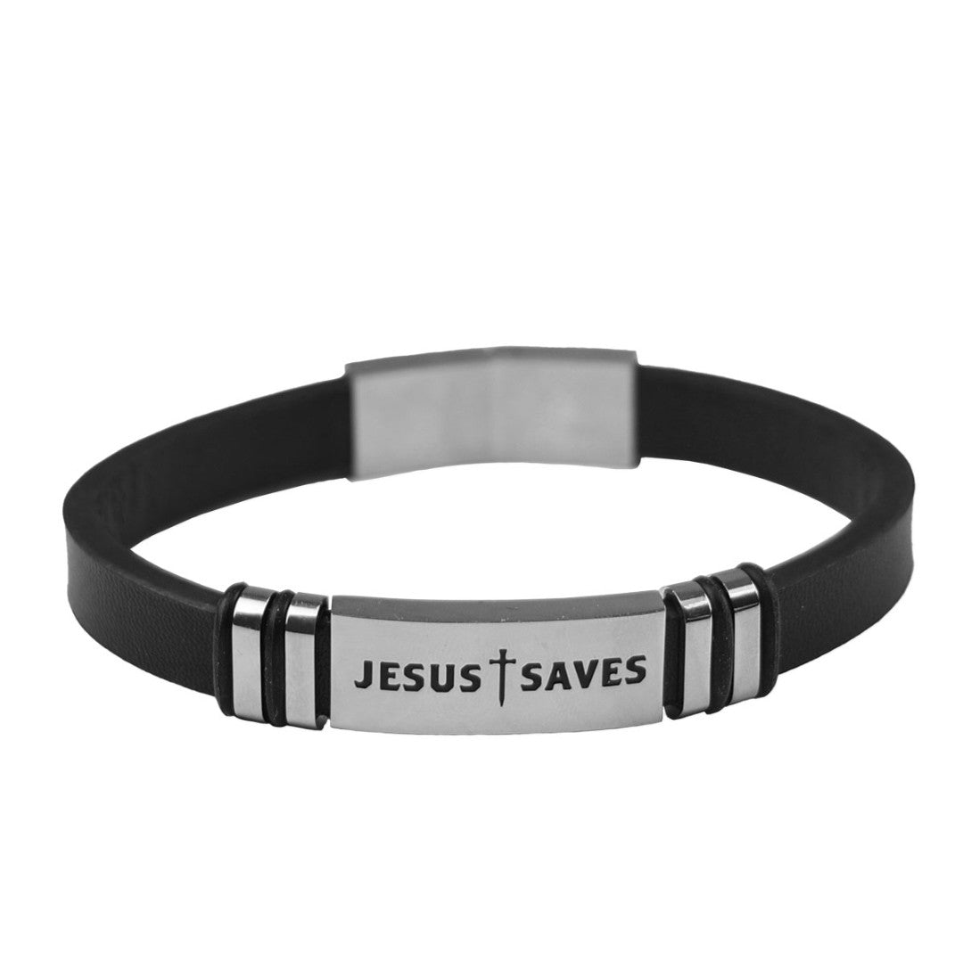 Jesus Saved Bracelet