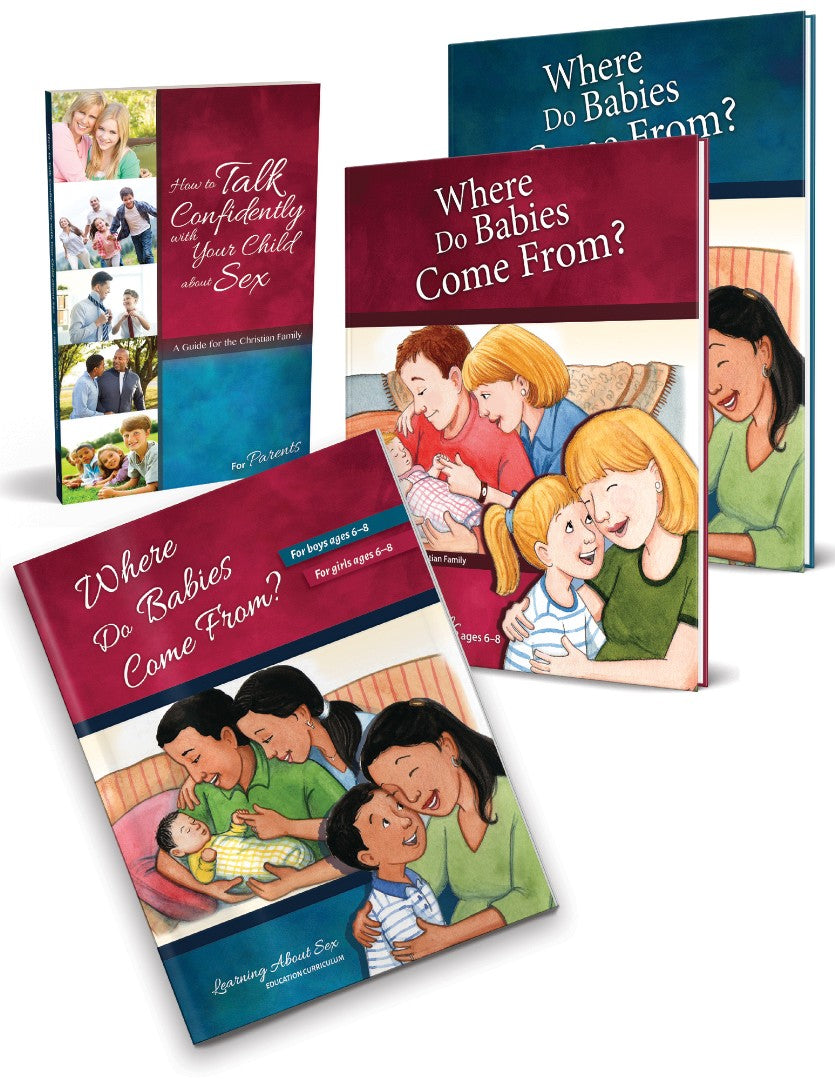 Where Do Babies Come From? Ages 6-8 Curriculum Bundle
