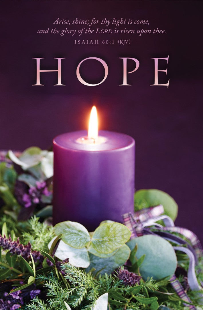 Hope Advent Bulletin (pack of 100)
