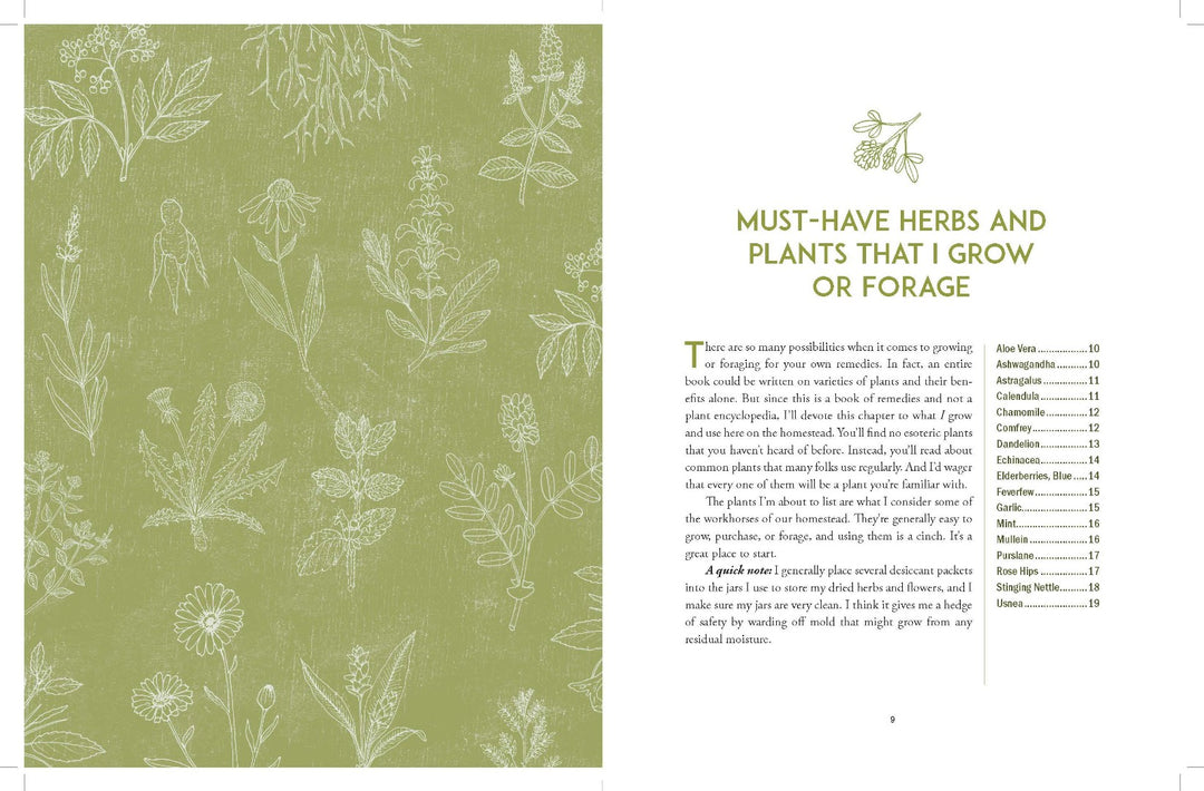 The Homestead Herbal Remedies Guide - Re-vived