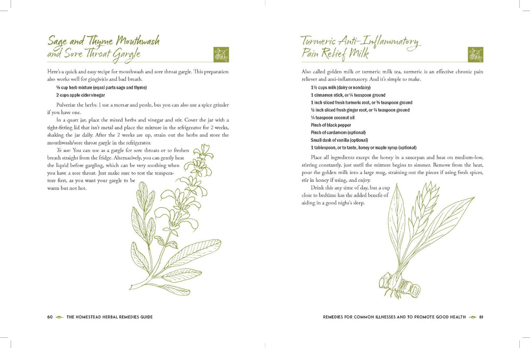 The Homestead Herbal Remedies Guide - Re-vived
