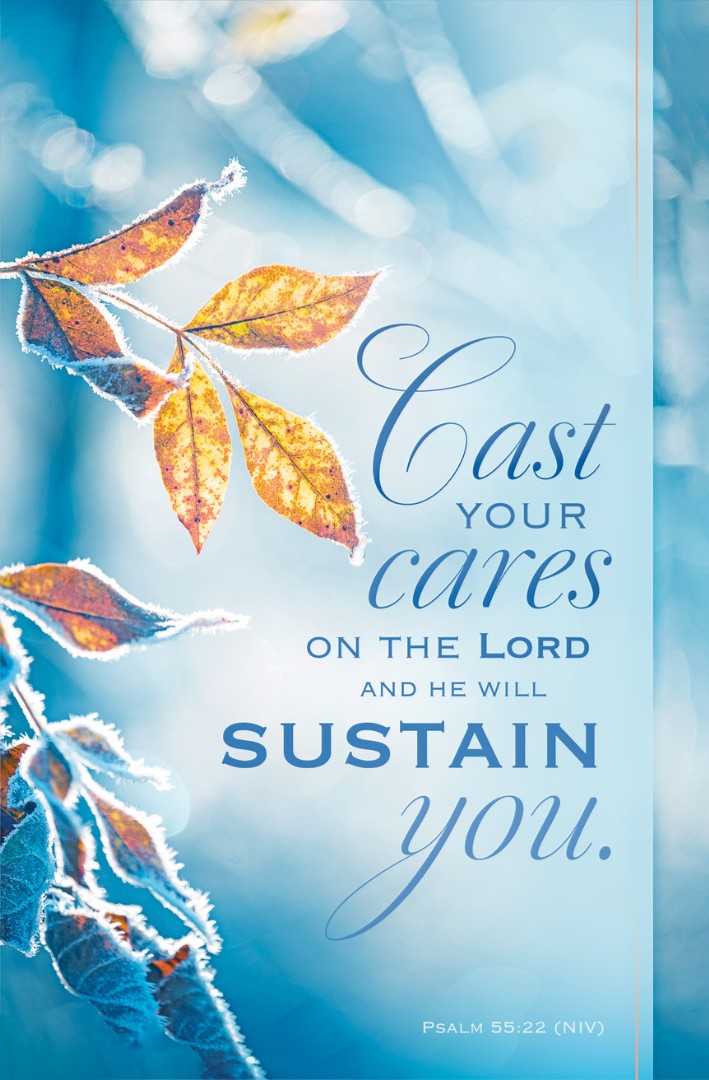 Cast Your Cares Bulletin (pack of 100)