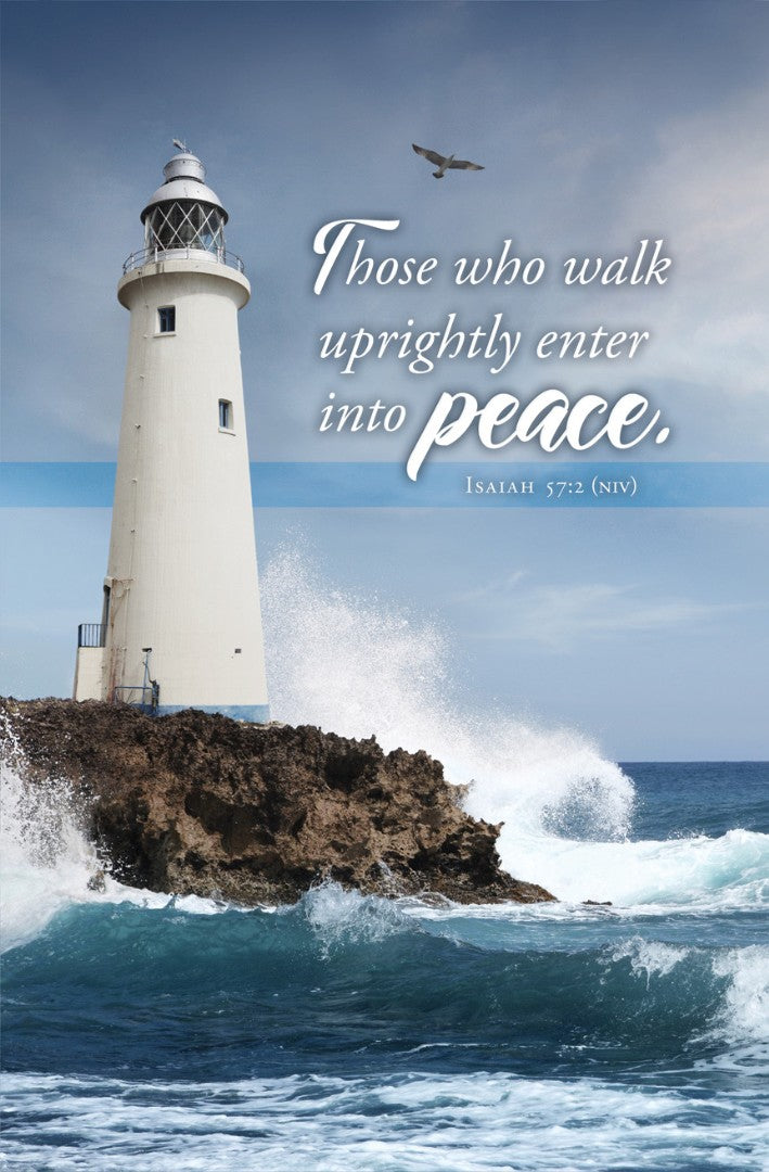 For Those Who Walk Funeral Bulletin (pack of 100)