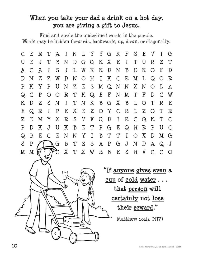 A Gift for Jesus Christmas Coloring Activity Book