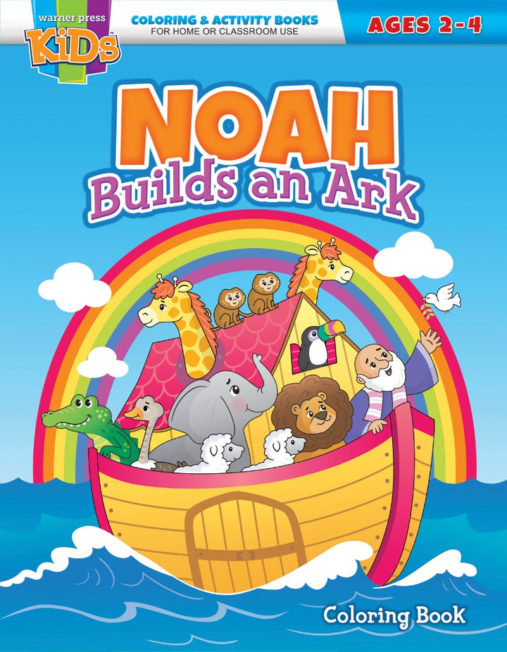 Noah Builds an Ark Coloring Activity Book