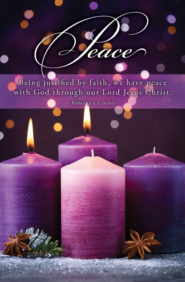 Peace Advent Bulletin (pack of 100)