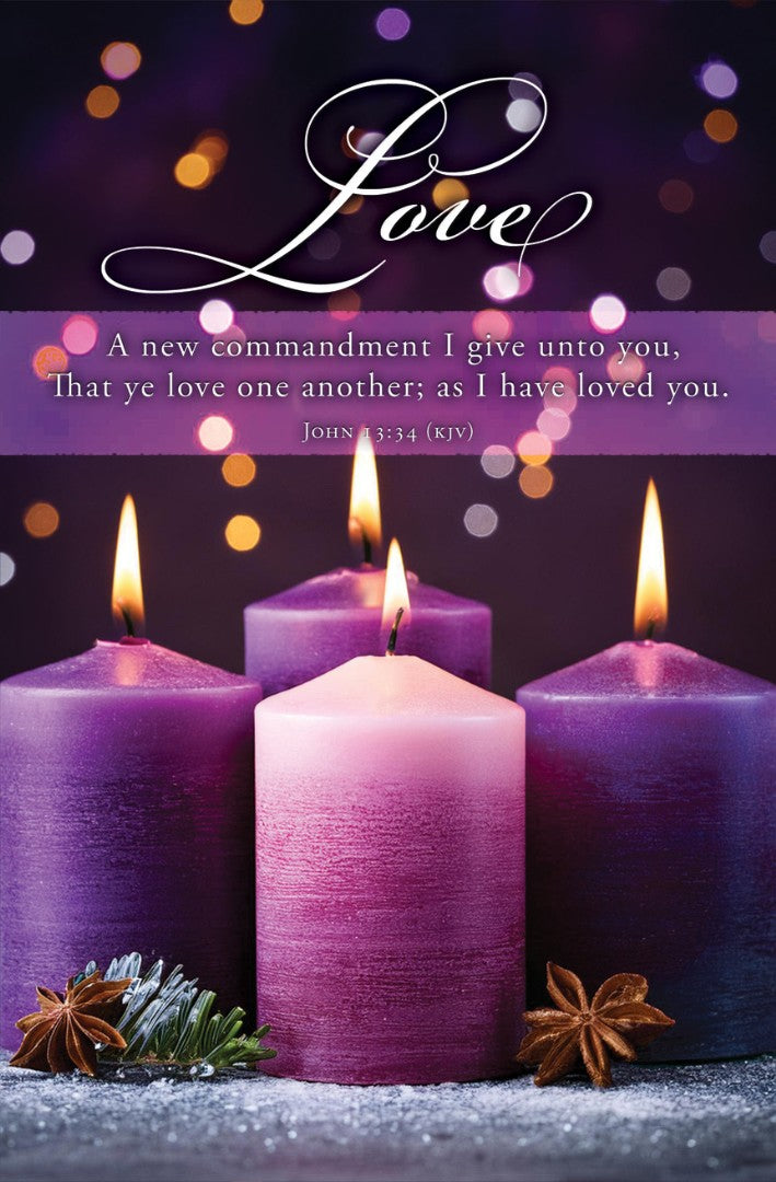 Love Advent Bulletin (pack of 100)