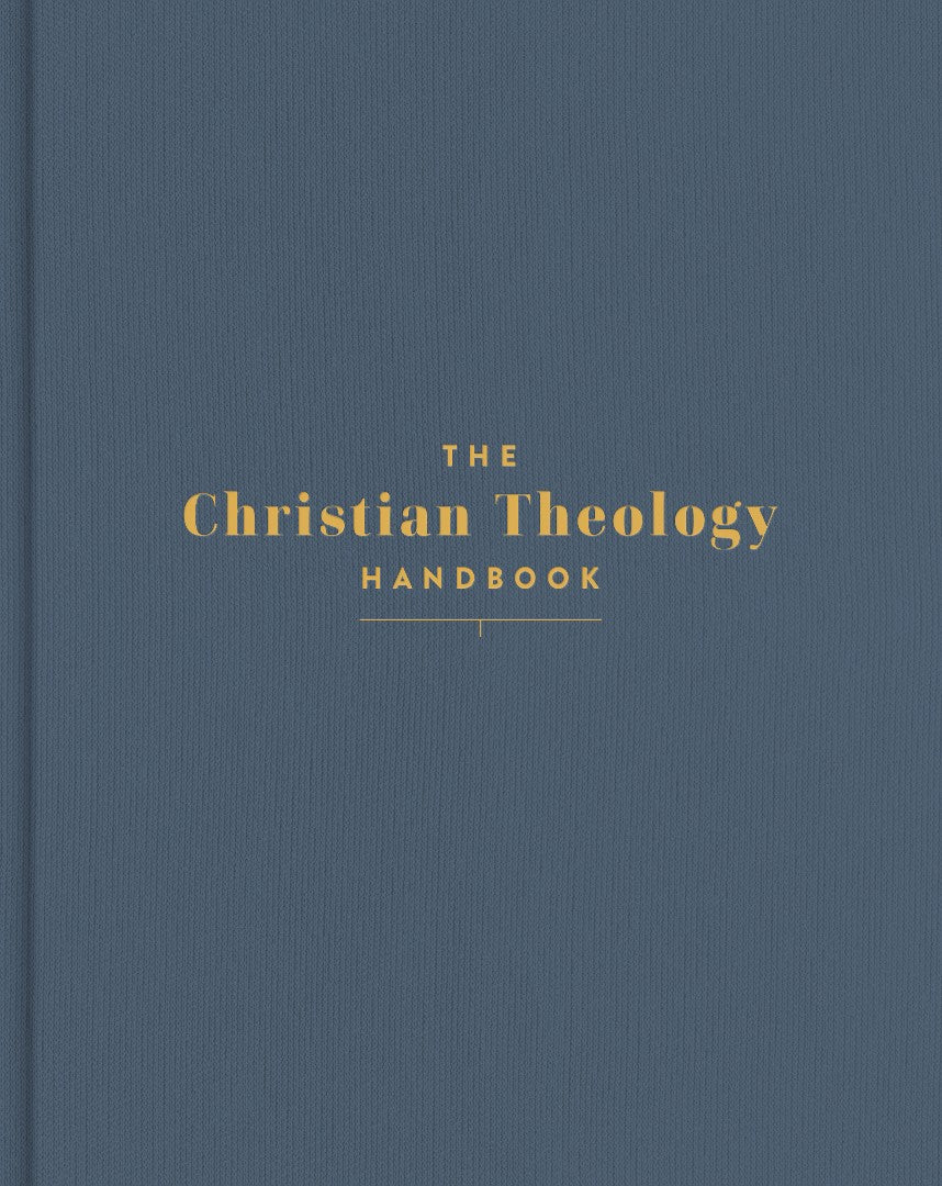 The Christian Theology Handbook, Denim Cloth Over Board