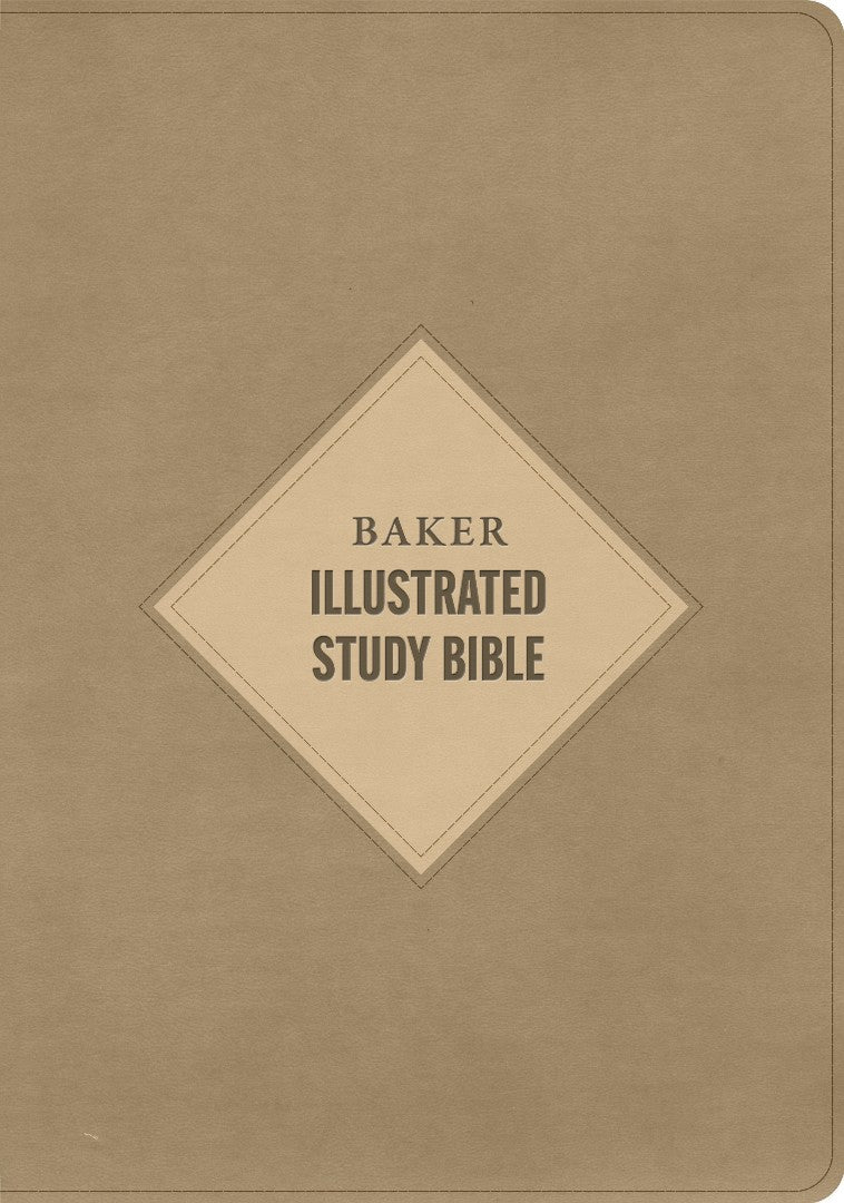 CSB Baker Illustrated Study Bible, Khaki, Indexed