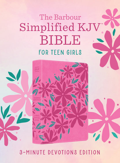 Barbour Simplified KJV Bible For Teen Girls-3-Min Devotions