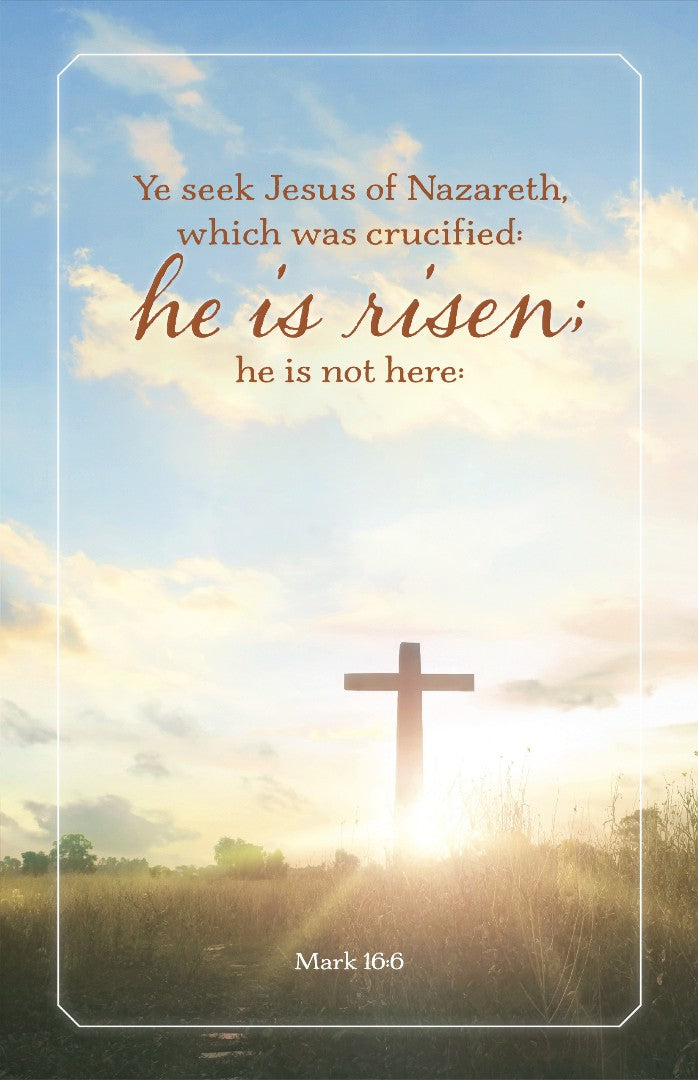 Easter Bulletin: Ye Seek (Pack of 100)