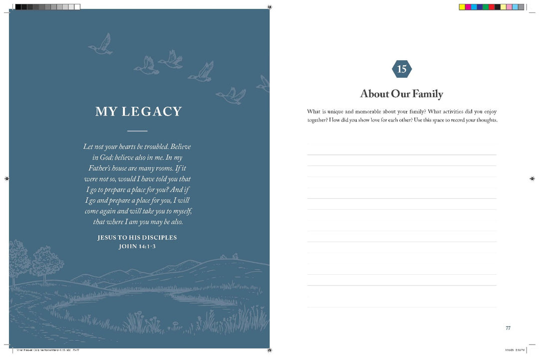 When Heaven Calls Me Home Planner - Re-vived